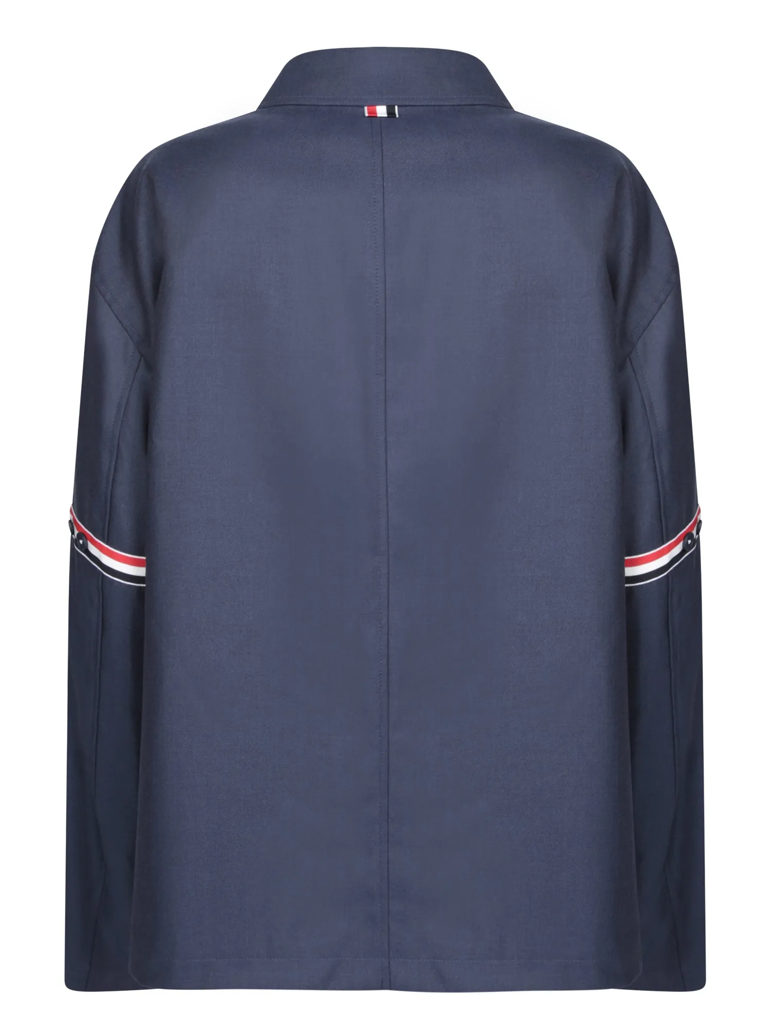 Relaxed fit blue jacket
