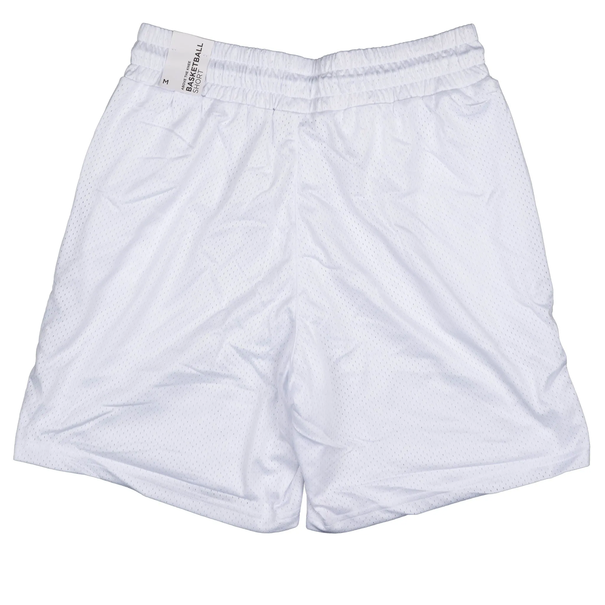 RUE21 ABOVE THE KNEE BASKETBALL SHORTS WHITE -  531411