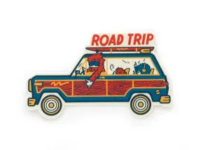 Sasquatch Family Road Trip Vinyl Sticker
