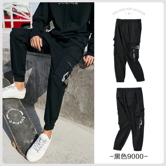 SEMIR Overalls Men Casual Pants Autumn New Loose Casual Pants Mens Korean Trend Man Pants High Quality