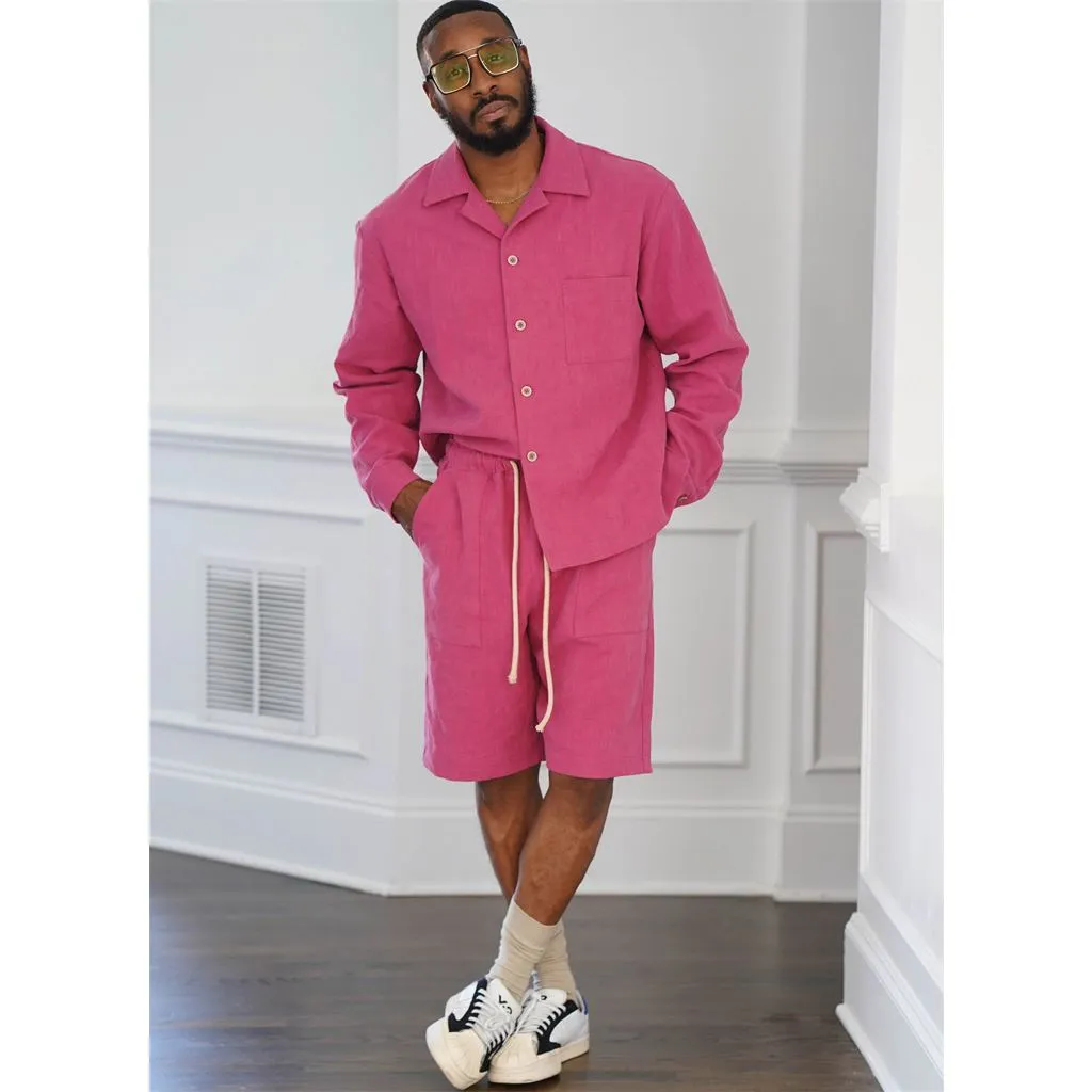 Simplicity Sewing Pattern S9758 Men's Shirts and Shorts by Norris Danta Ford