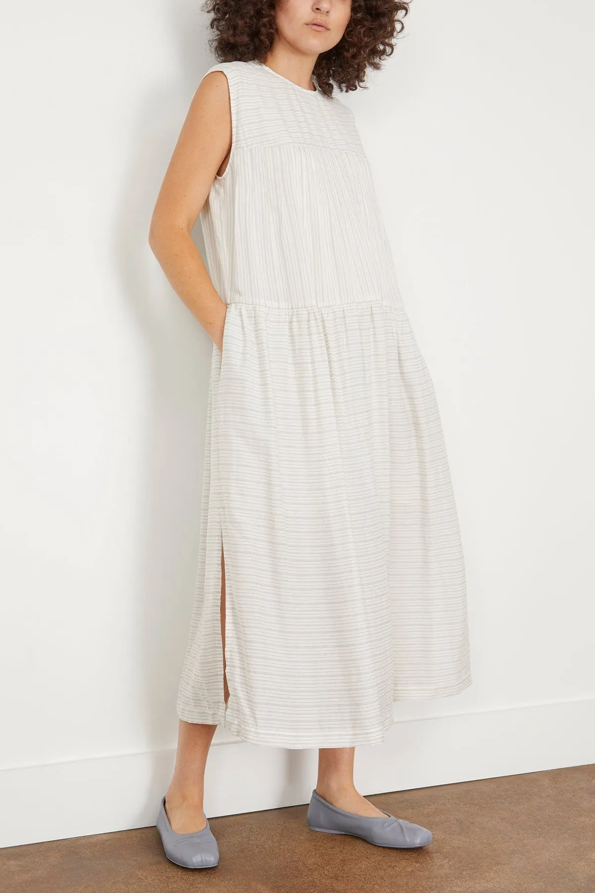 Starling Dress in White