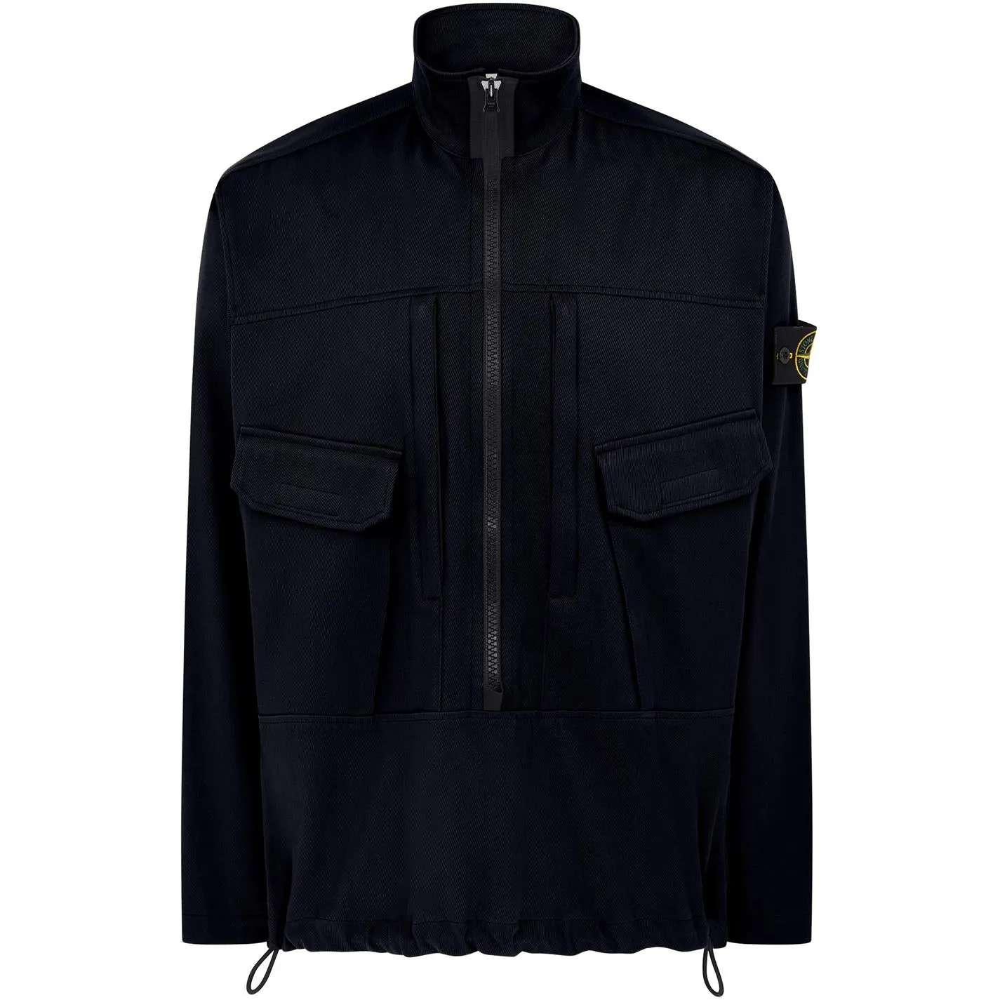 Stone Island Black Canvas Overshirt