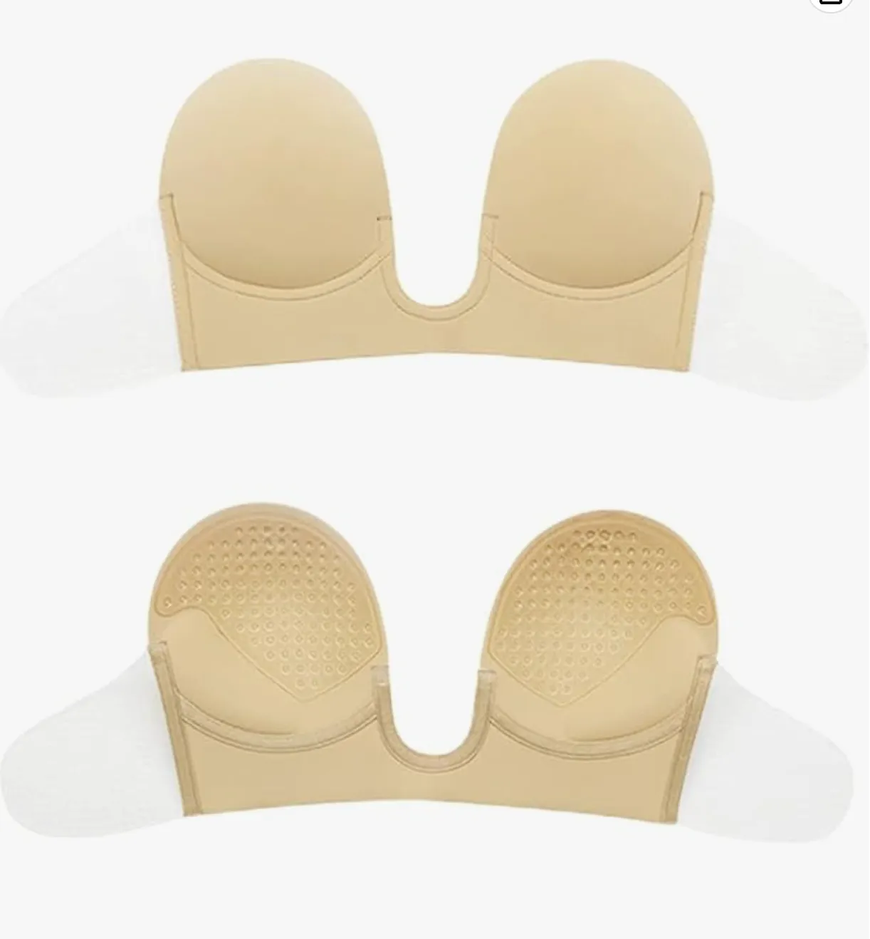 Strapless Invisible Push Up Plunge Bra