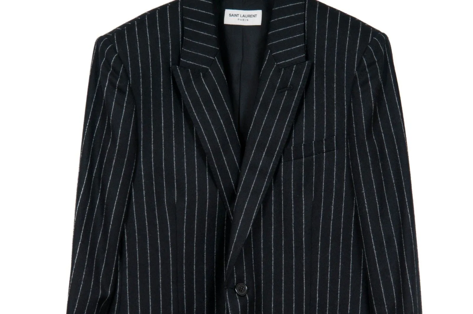 Striped Black Blazer