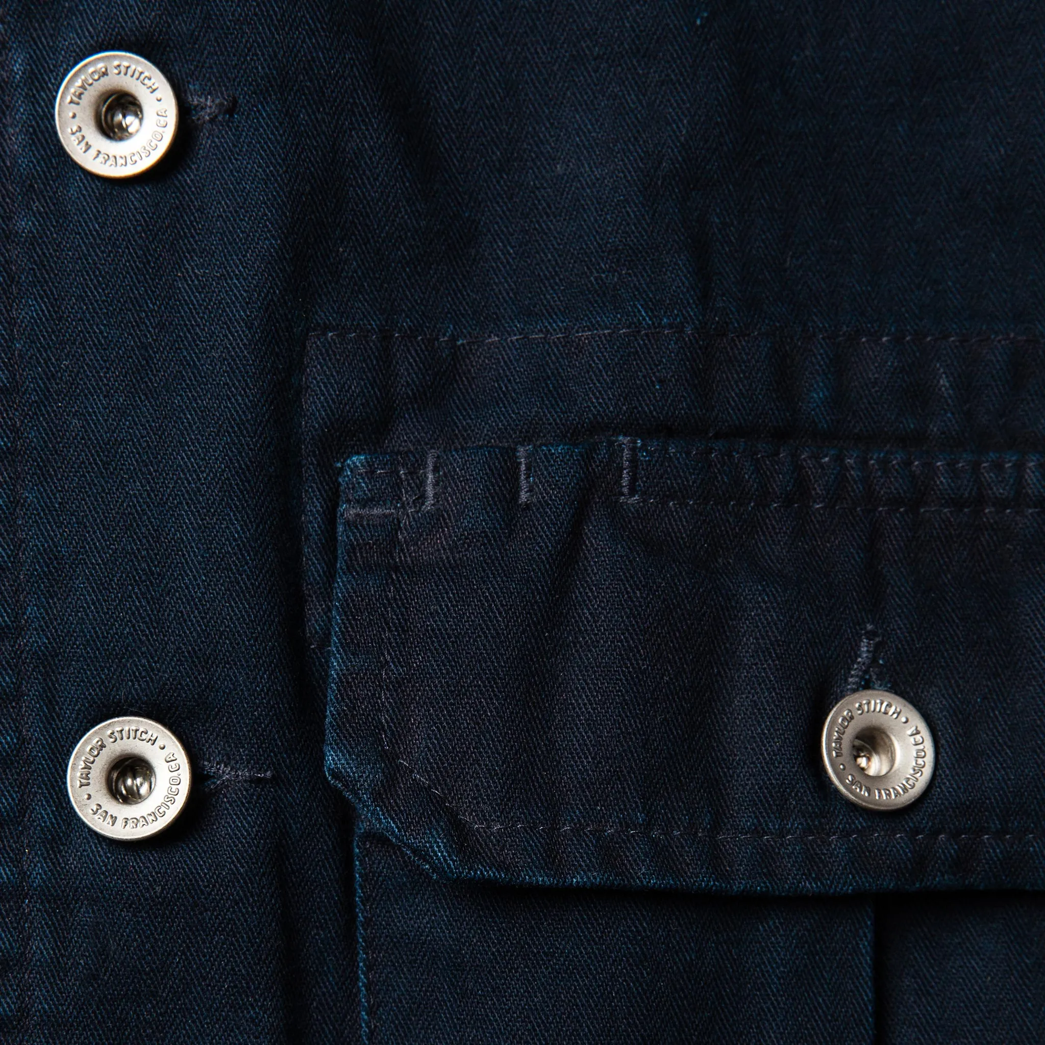 The HBT Jacket in Washed Navy