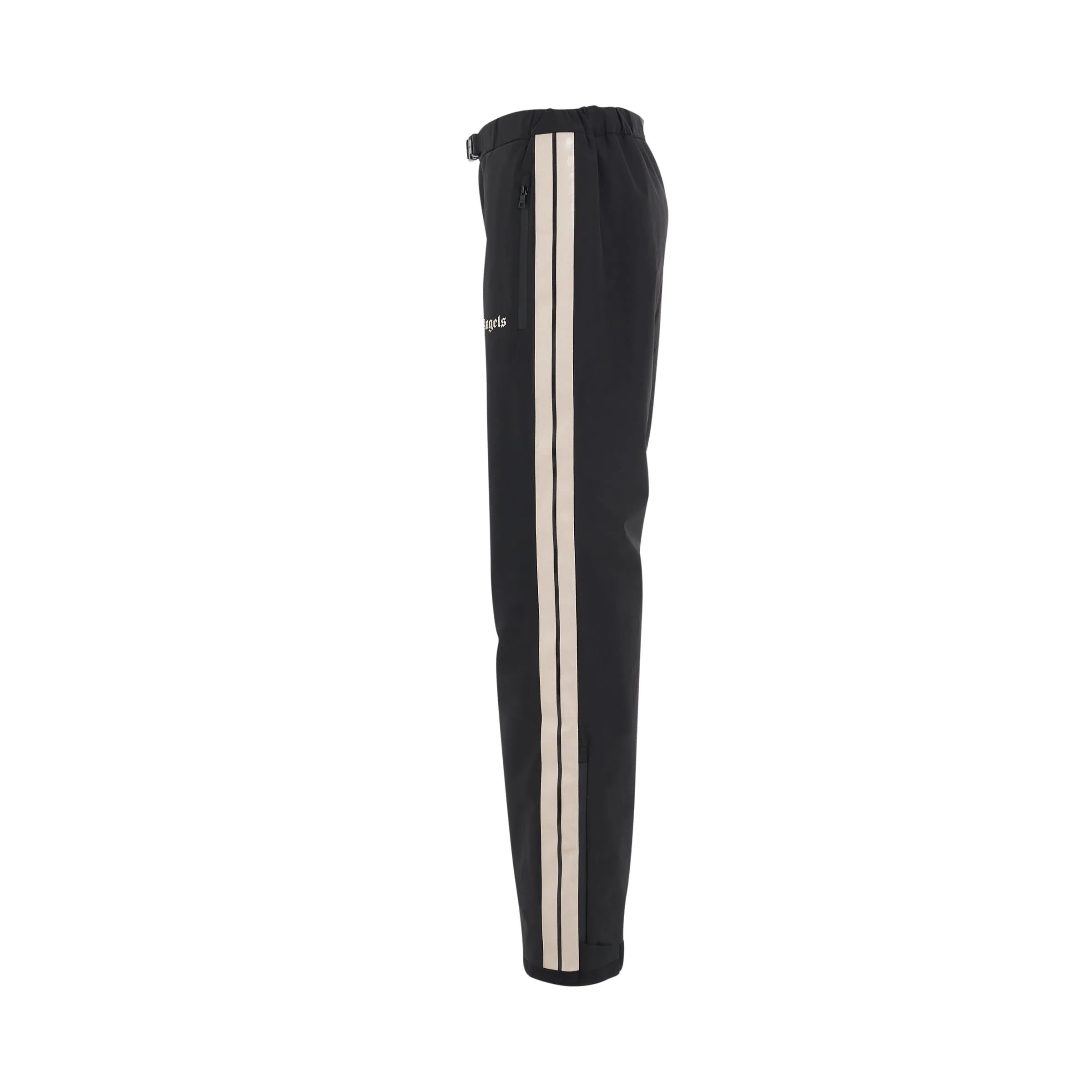 Track Ski Pants in Black/White