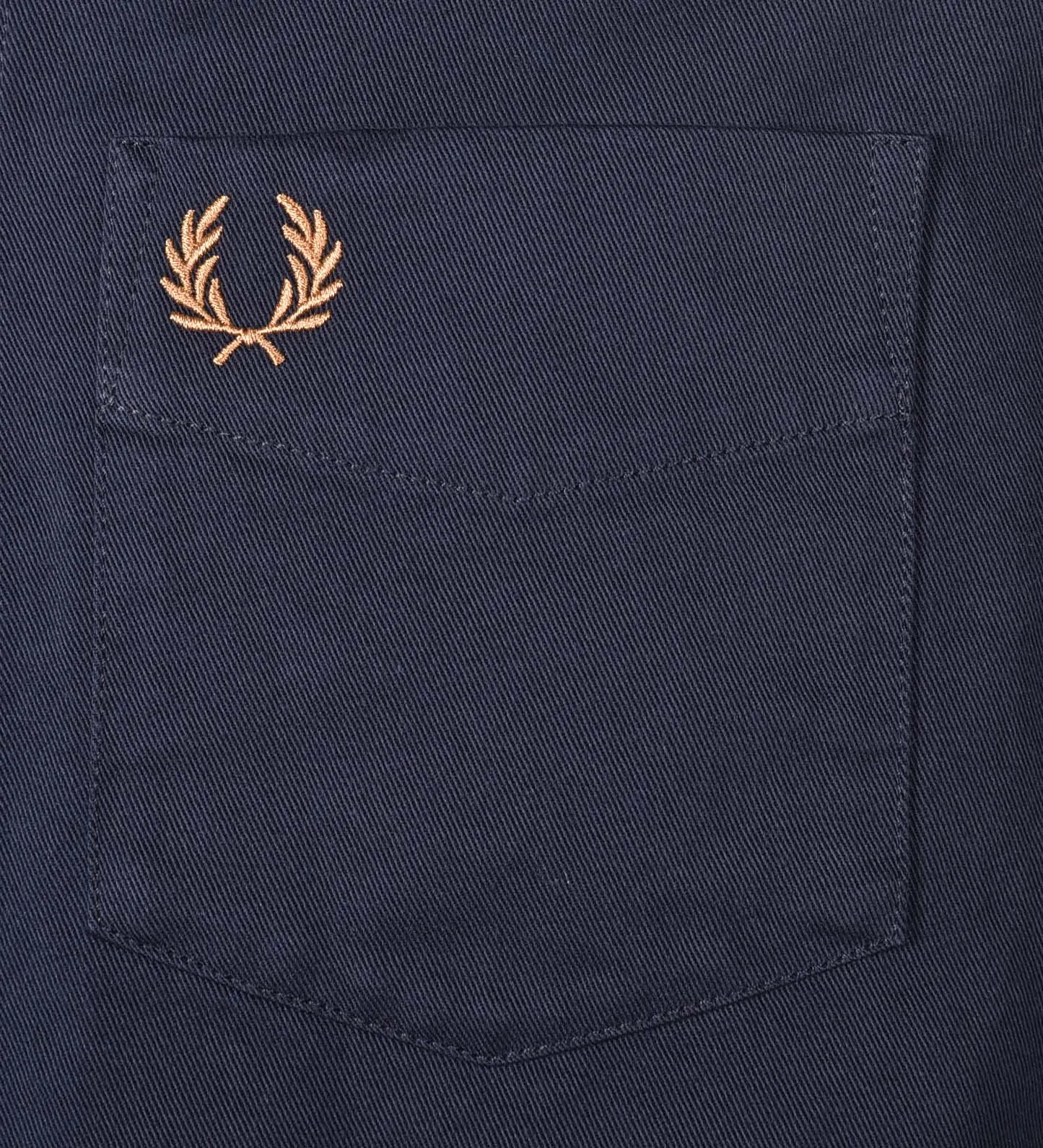 Twill Overshirt Navy
