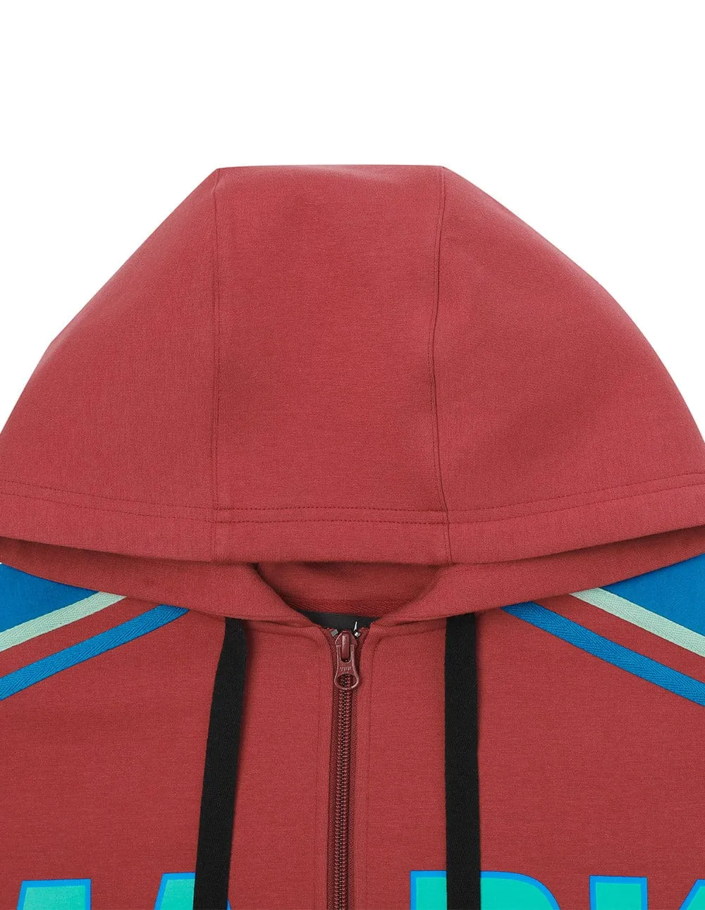 Unisex Fit Hooded Logo Track Jacket