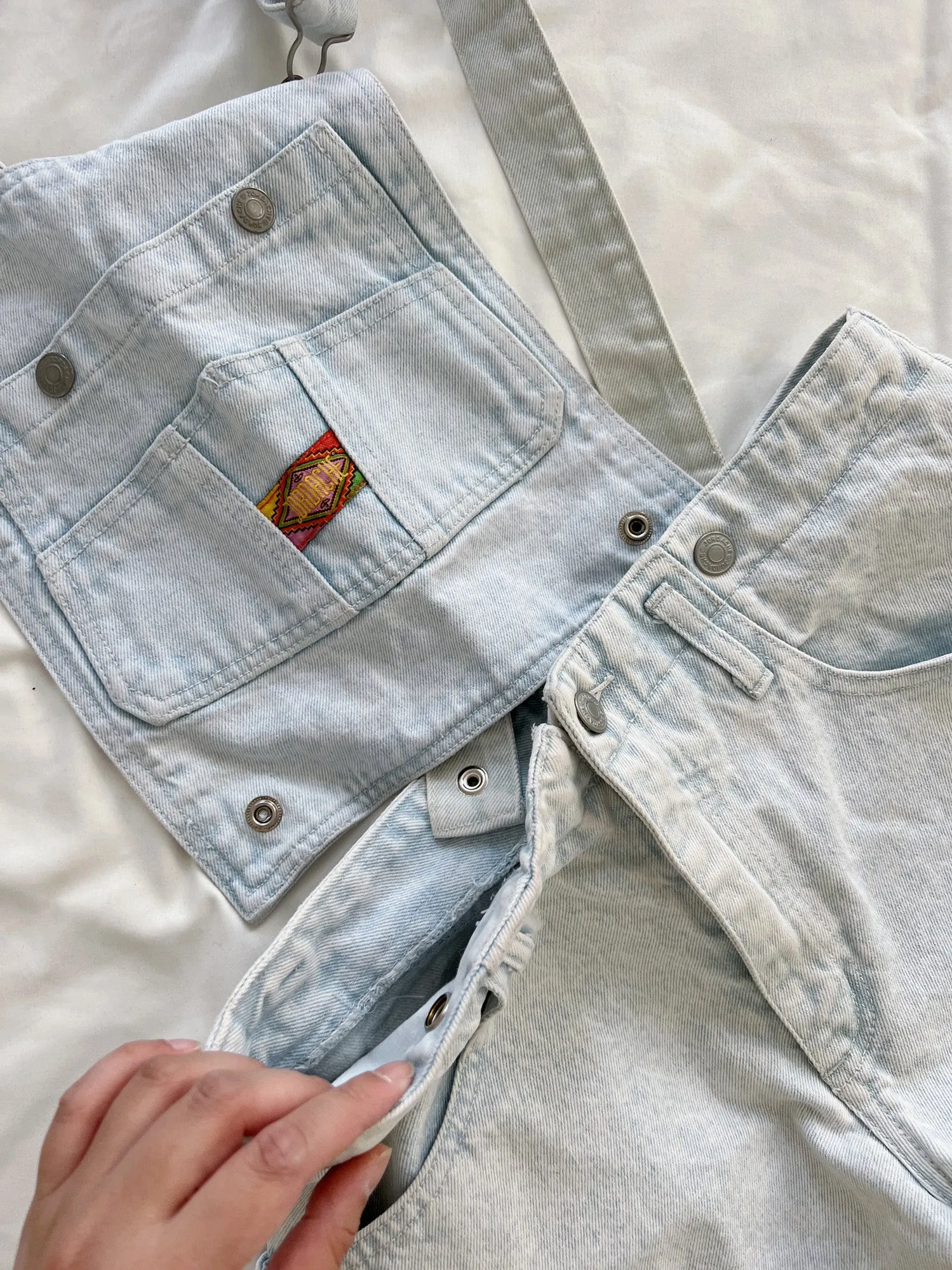 Vintage Jordache Convertible Shortalls (M/L)