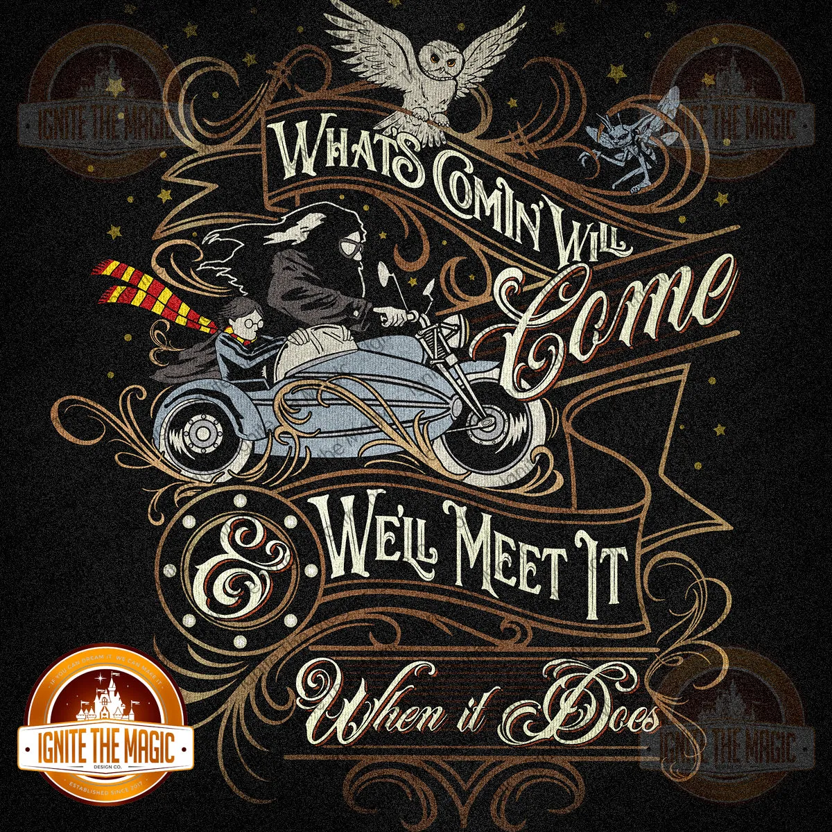 What's Coming WIll Come & We'll Meet It When It Does - Women's Tanks   Tees