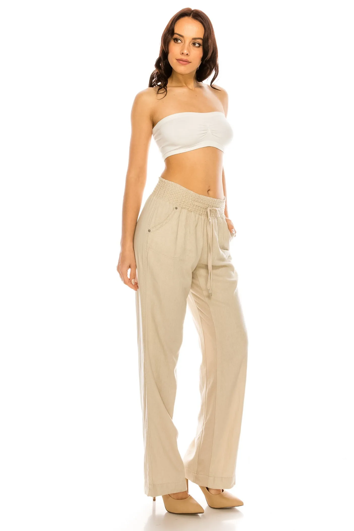 Wide Leg Palazzo Pants