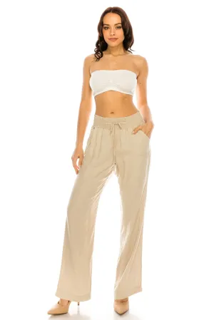 Wide Leg Palazzo Pants