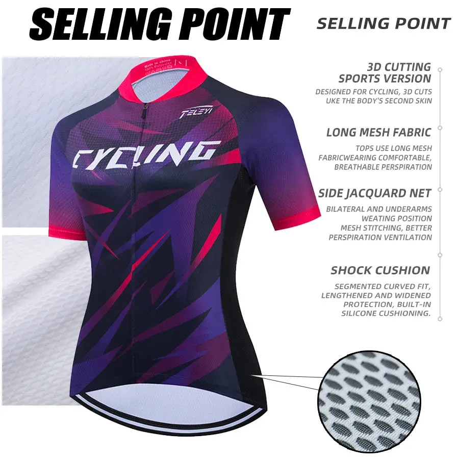Women Cycling Clothing bicycle Jersey women Cycling Clothing girl Cycle Casual Road bike Clothing Culote pants Cycling Clothing