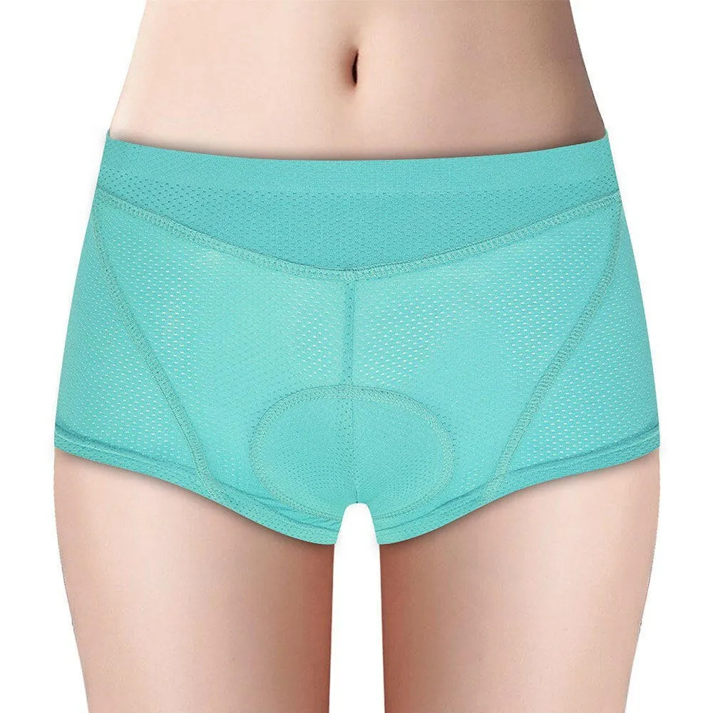 Women Cycling Underwear 3D Gel Padded Breathable Mesh MTB Bike Riding Biking Underwear Shorts