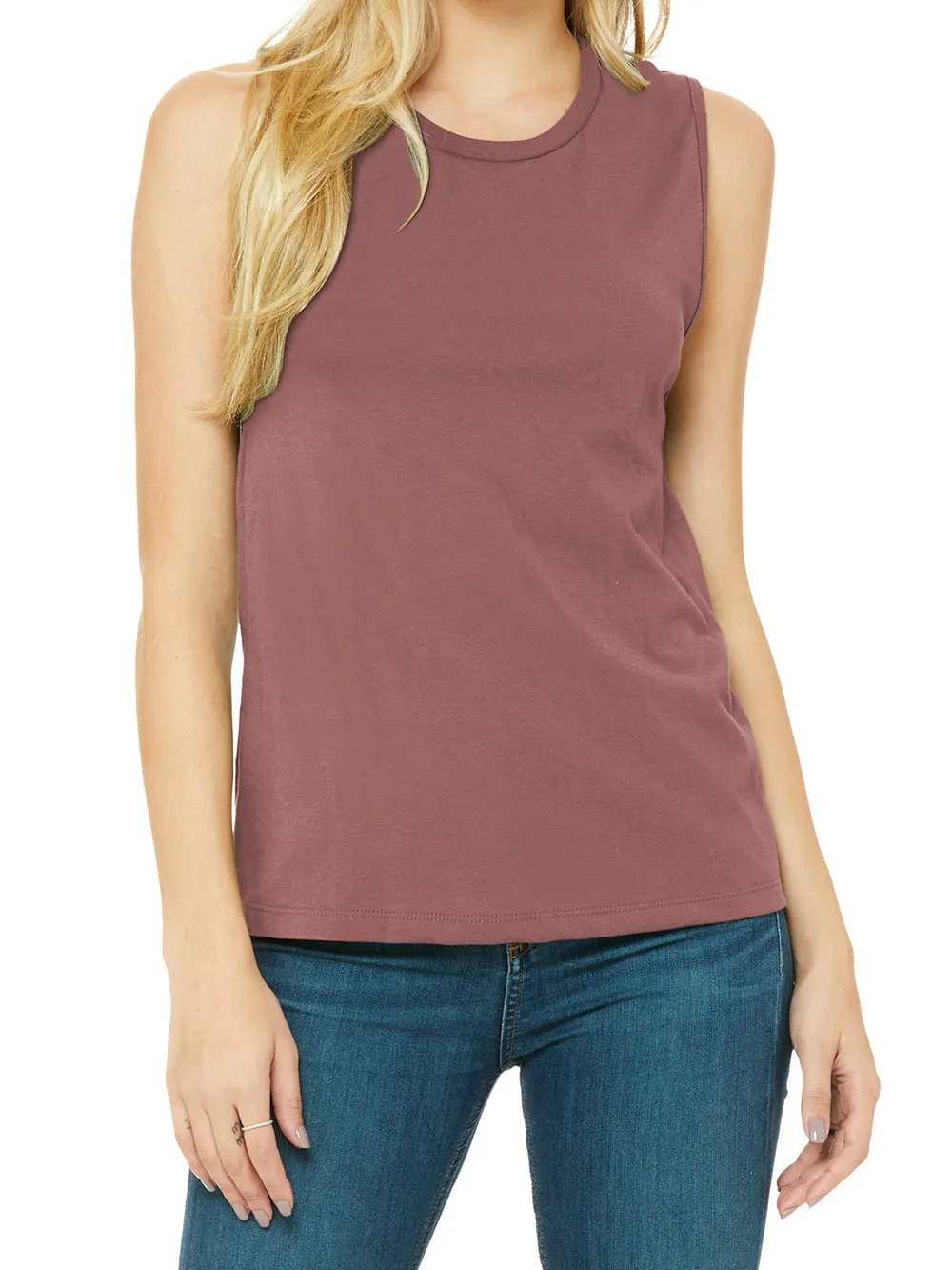 Women’s Sleeveless Jersey Muscle Tank
