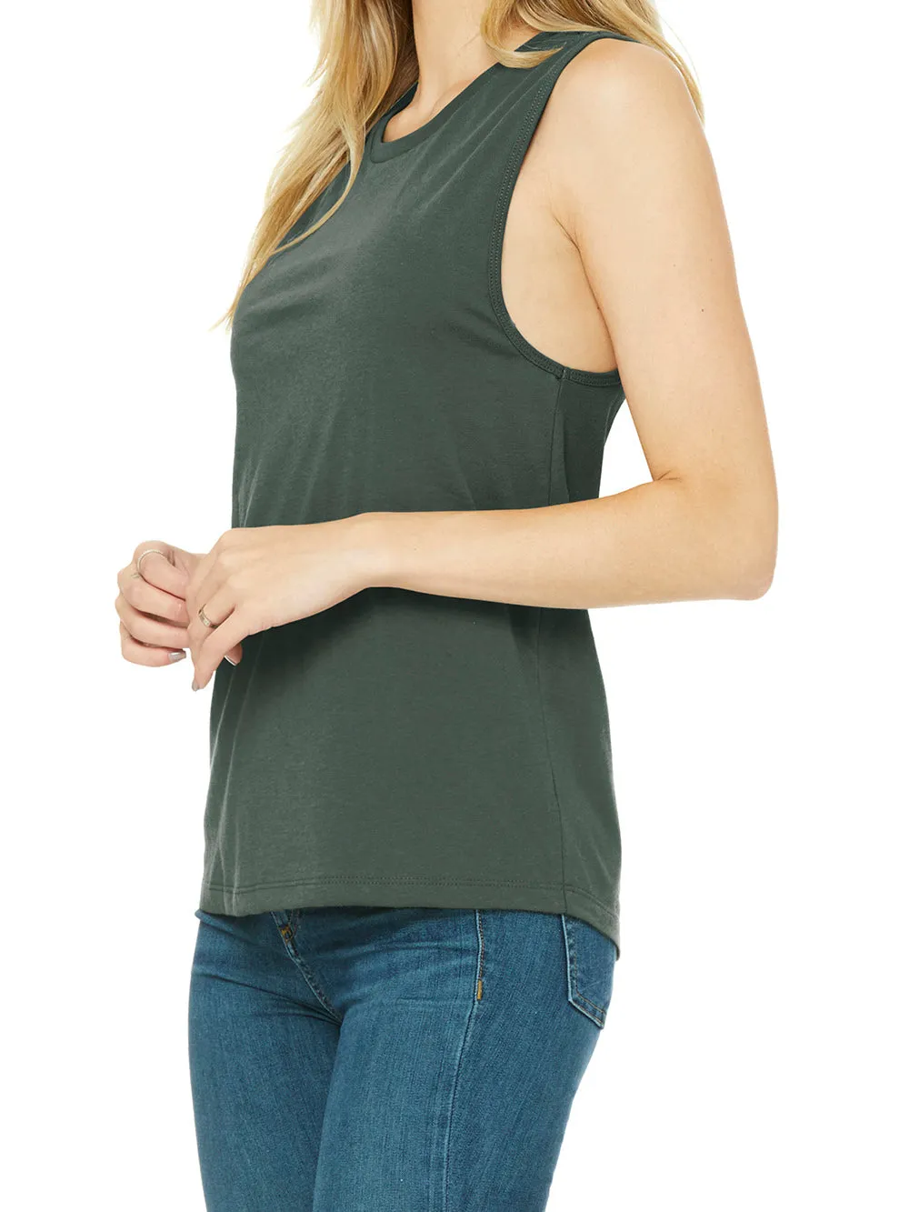 Women’s Sleeveless Jersey Muscle Tank