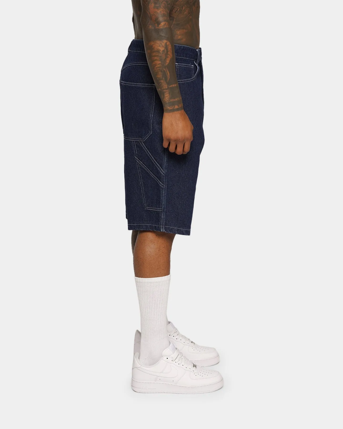 XXIII Newry Baggy Carpenter Shorts Blue