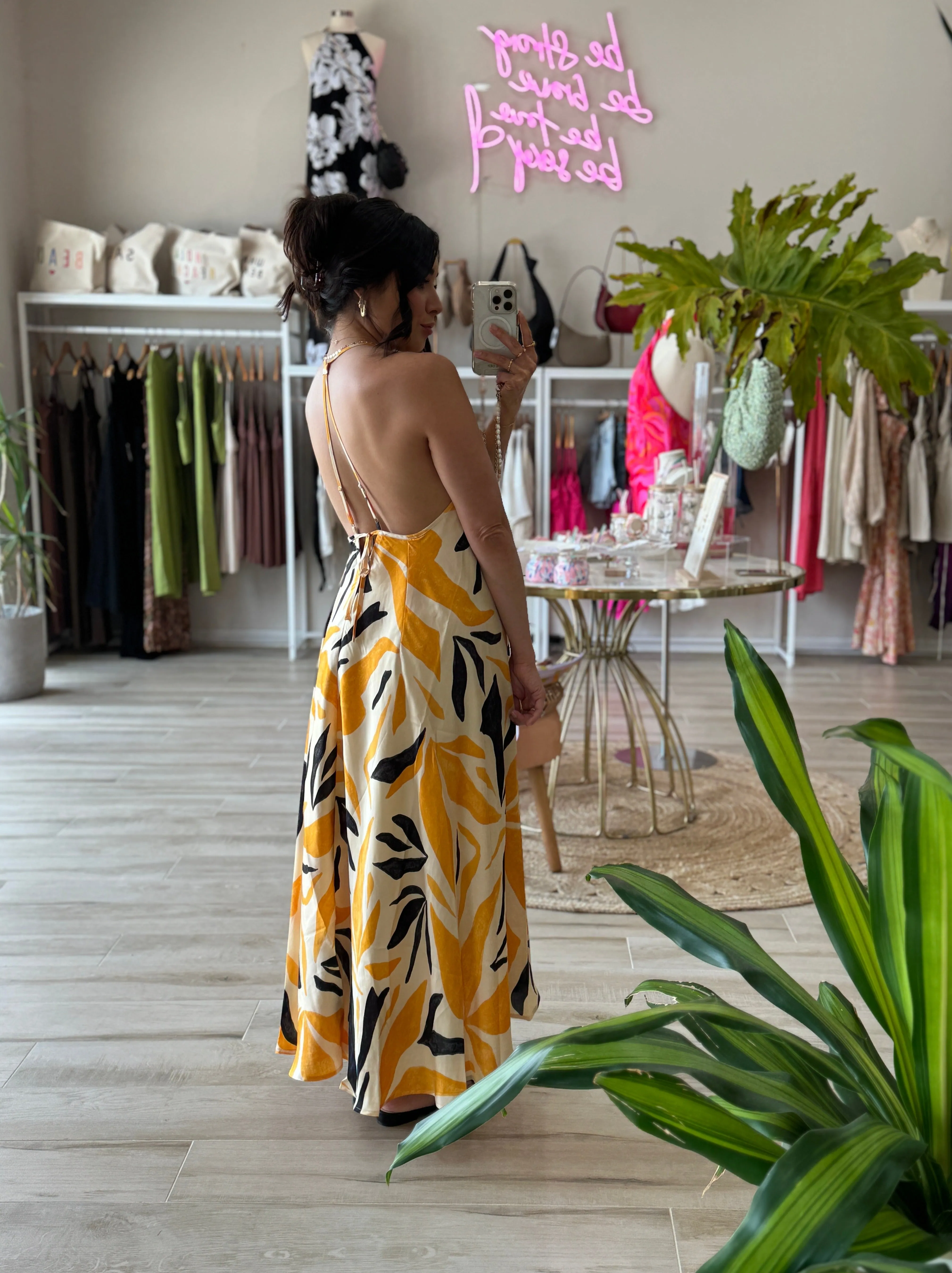 ZAHRA FLARE SLIP DRESS | FINAL SALE
