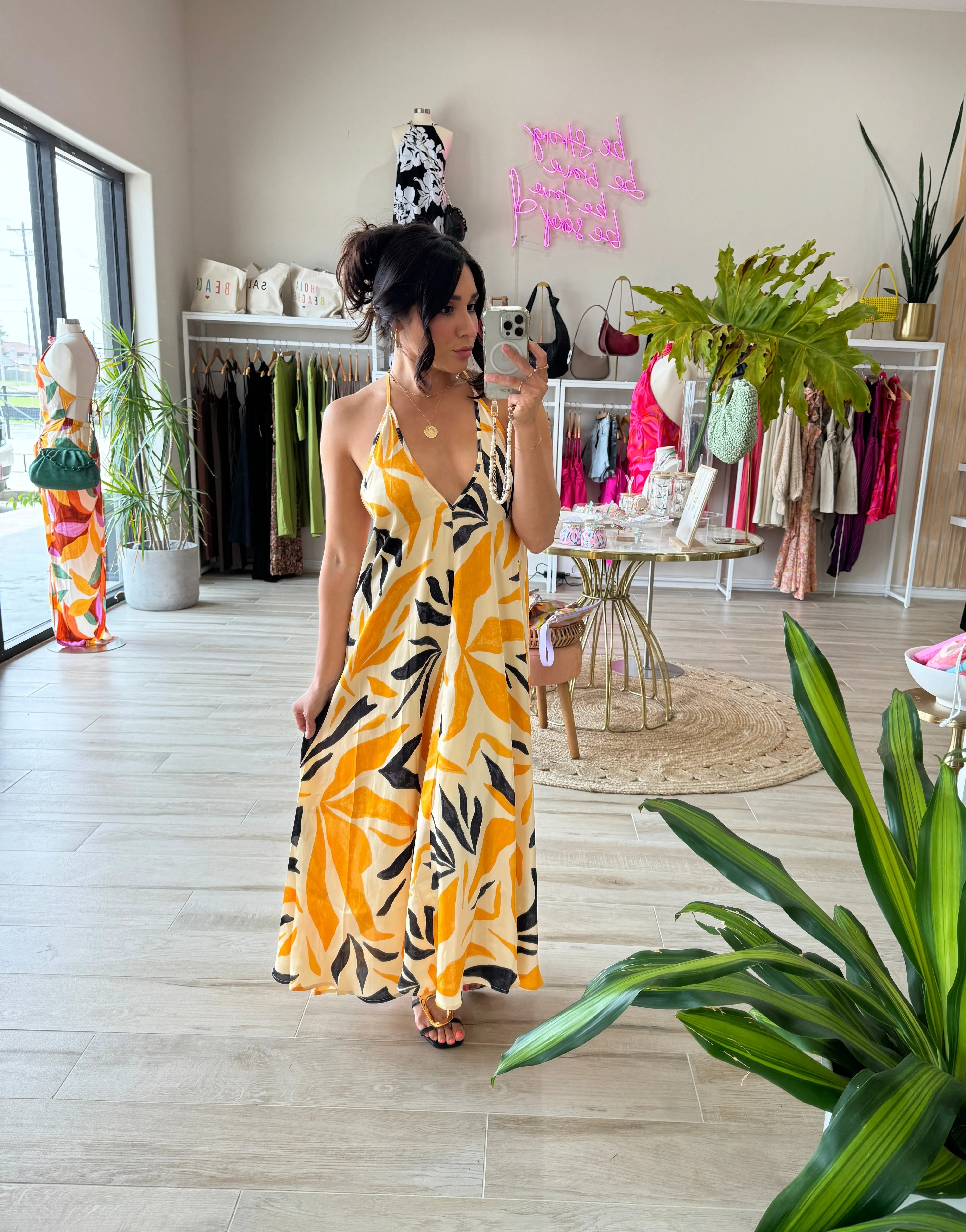 ZAHRA FLARE SLIP DRESS | FINAL SALE